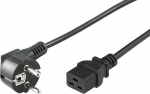 Microconnect Maitinimo laidas Schuko kampinis - C19, 5m