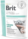 Brit GF Veterinary Diets suaugusioms katėms su vi&scaron;tiena ir žirniais Struvite, 0.4 kg