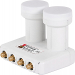 I&scaron;maniojo (Smart TV) ir televizoriaus priedas LNB Monoblokas Quad - MEGASAT - Diavolo - 0,1dB HD - Atsparus vandeniui - 4 i&scaron;ėjimai Astra Hotbird