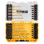 Dewalt 40 vnt. antgalių ir grąžtų rinkinys su Tough Case+