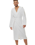 Chalatas vyrams L&L Lui Snow, baltas