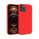 Beep Silicone skirtas iPhone 12 Mini, raudonas