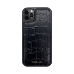 Zillionaire Croco skirtas iPhone 11 Pro Max, juodas