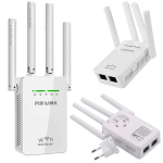 Wi-Fi signalo stiprintuvas su 4 antenomis