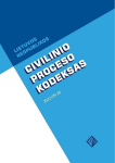 Lietuvos Respublikos civilinio proceso kodeksas