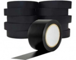 PVC izoliacinė juosta, juoda, 9m