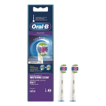 Elektrinio dantų &scaron;epetėlio antgalis Pakeičiama galvutė 3D White Whitening Clean Oral-B, 2 vnt