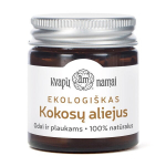 Kokosų aliejus, &scaron;viežių rie&scaron;utų, nerafinuotas, perdirbamo plastiko kibirėlyje, 500 ml
