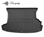 Guminis bagažinės kilimėlis NISSAN X-Trail T30 2001-2007, black /6014021
