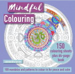 Mindful Colouring: 100 Mandalas and Patterns to Colour in for Peace and Calm: 150 Colouring Sheets Plus 64-Page Book UK Edition