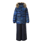 Huppa Berniukų žieminis komplektas WINTER, navy pattern/ navy