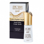 Stangrinamasis kremas - serumas veidui su auksu ir peptidais Dr. Sea, 30 ml