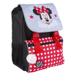 Mokyklinė kuprinė Minnie Mouse, Raudona