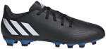 Futbulo bateliai berniukams Adidas, juodi