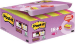Pakuotė Lipnūs lapeliai 47,6x47,6 mm mi&scaron;rių spalvų 24 vnt. - POST-IT