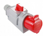 Tarel 16a 5p Ip44 izoliacinis lizdas su jungikliu L-0-p