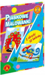 Smėlio paveikslai - Chameleonas, povas ALEX - Alexander