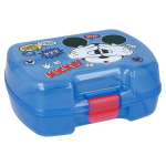 Pusryčių Dėžutė - MICKEY MOUSE - Ultra Tvirtas Plastikas - Mėlyna - Vaikams - Tinka Indaplovėms