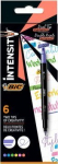 BIC Intensity žymekliai - 6 vnt. rinkinys - Dvigubas antgalis ra&scaron;ymui/pabrėžimui - Mixed spalvos