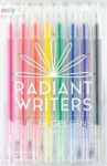 Gelio ra&scaron;ikliai su blizgučiais Radiant Writers, 8 vnt.
