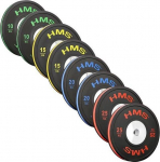 Diskinių svorių rinkinys HMS, 8 vnt.