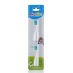 Elektrinio dantų &scaron;epetėlio antgaliai Brush Baby Go-Kidz, 2 vnt