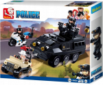 Konstruktorius Sluban Police 324 dalys