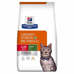 Hill's Prescription Diet Feline c/d Urinary Stress + Metabolic &scaron;lapimo takų problemų turinčioms katėms su vi&scaron;tiena, 8 kg