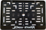 Motociklo valstybinio numerio rėmelis Street Fighter Virbantė 150 x 250 mm, 1 vnt.