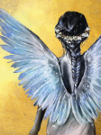 Deimantinė mozaika su rėmeliu TM Varvikas Guardian Angel LE149e 30x40 cm