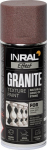 Aerozoliniai dažai Inral Granite, 400ml, raudonų plytų matiniai