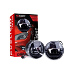 EinParts DL10 Dieniniai žibintai LED DRL Rūko žibintai 6000K 12/24V, skirti Nissan Qashqai Cube Juke Murano Note Patrol Tiida, Infiniti