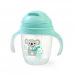Puodelis su &scaron;iaudeliu Babyono 1464/03, žalias, 6 mėn+, 240 ml
