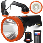 Led žibintuvėlis, usb įkraunama baterija, 1000 lm