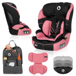 Lionelo Levi i-Size Pink Rose automobilinė kėdutė, 9-36 kg, rožinė