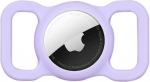 Silikoninis Airtag laikiklis GPS sekikliui, violetinis
