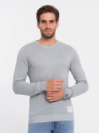Megztinis vyrams Ombre Clothing, pilkas