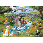 Puzzle Gyvūnai - RAVENSBURGER - Gyvūnų draugų &scaron;eima - 100 dalių - Mixte - 6 metų ir daugiau