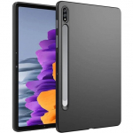 Kieto silikono (TPU) dėklas - juodas (Galaxy Tab S7 FE 12.4" / S7+ 12.4" / S8+ 12.4")