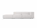 Kairinė sofa Cosmopolitan Design Arendal, pilka