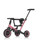 Triratukas - balansinis dviratukas Colibro Tremix Up Rose, rožinis