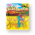 Žaislas &bdquo;Deluxebase Extreme Stretchies&ldquo; driežas, itin tampri mini figūrėlė