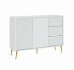 Komoda Intermeble Barcelona 2D3S, balta