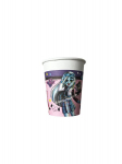 Vienkartiniai puodeliai Monster High, 8 vnt.