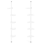 Kampinė teleskopinė vonios lentyna Modern Home