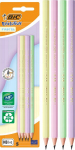 Bic Evolution Hb pie&scaron;tukai, 5 vnt., pastelinių spalvų
