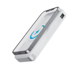 Atsarginis maitinimo &scaron;altinis ("Power Bank") Forever wireless power bank MATB-300 10000 mAh 3in1 white