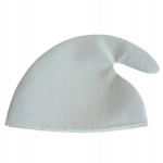 Nyk&scaron;tuko kepurė nyk&scaron;tukas gnomas smurfas maskuotė balta