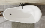 Vonia Besco Melody Black&White, 170 x 80 cm, su juodais dangteliais