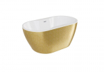 Vonia Besco Navia Glam Gold, 160 x 80 cm, su baltais dangteliais